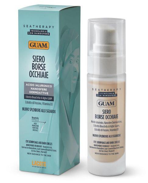 Guam, Seatherapy Augenringe Serum, Gel Augenkontur Serum mit Hyaluronsäure und Bioaktiven Algenextrakten, (1100)