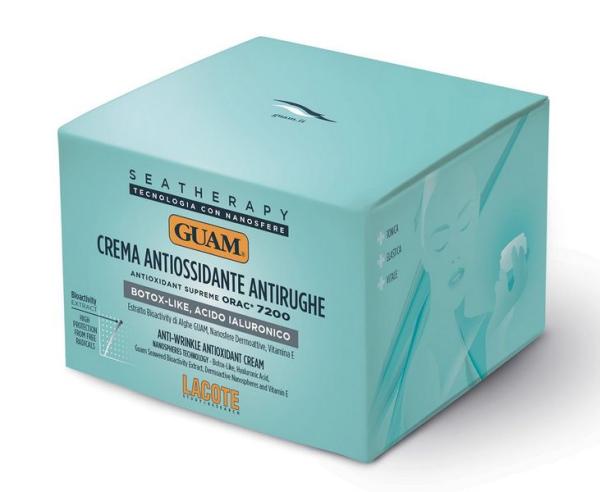 Guam, Seatherapy Anti-Falten Lifting Gesichtscreme, Antioxidans, Behandlung mit Hyaluronsäure , 50ml (1110)